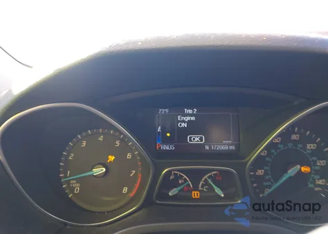 2014 Ford Focus Titanium from USA, damaged, VIN 1FADP3N2XEL447942